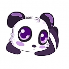 mor panda profil fotoğrafı
